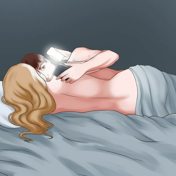 728x728, 55 Kb / двое, секс, телефоны, рисунок