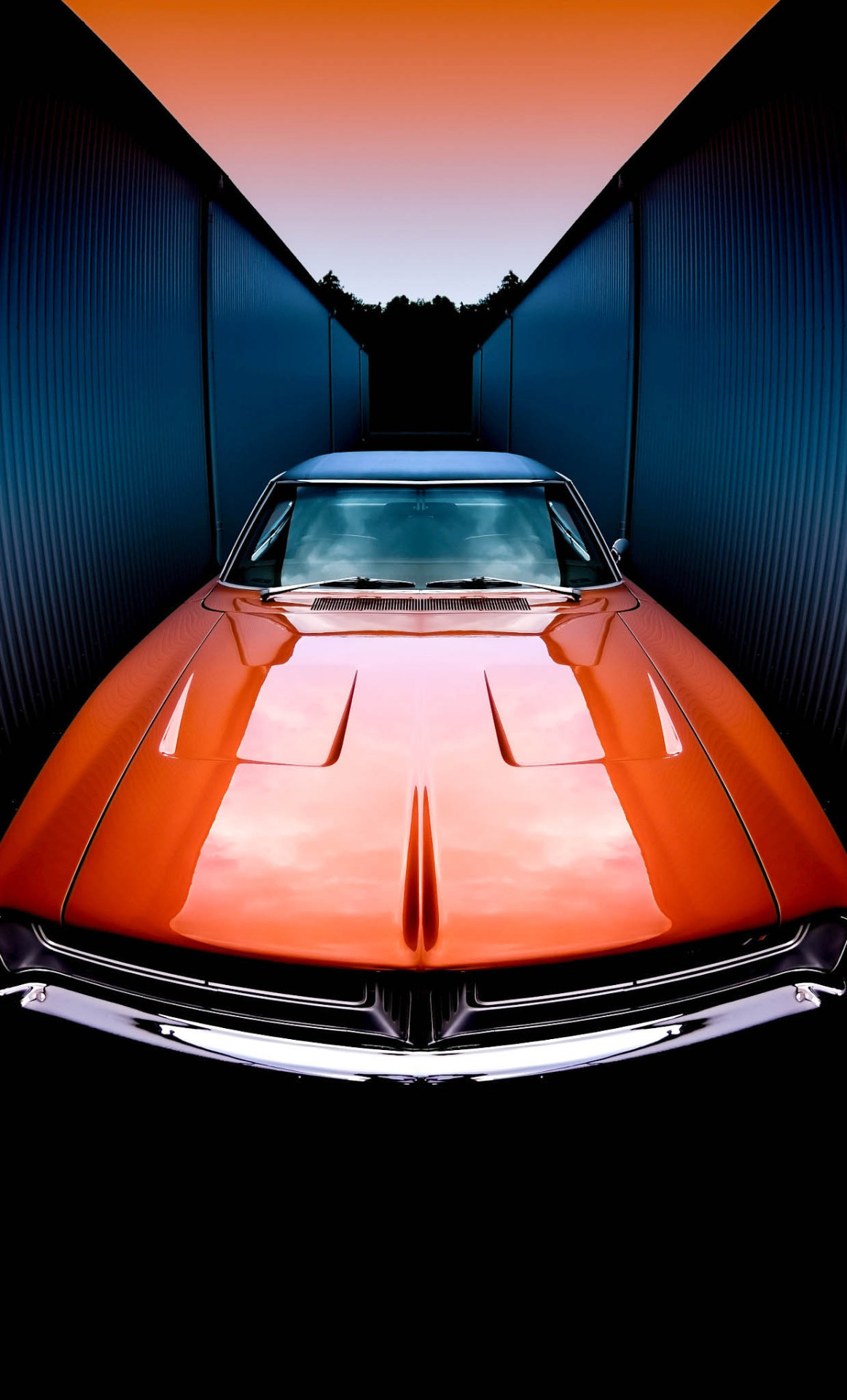 1162x1920, 327 Kb / автомобиль, классика, ретро, гараж