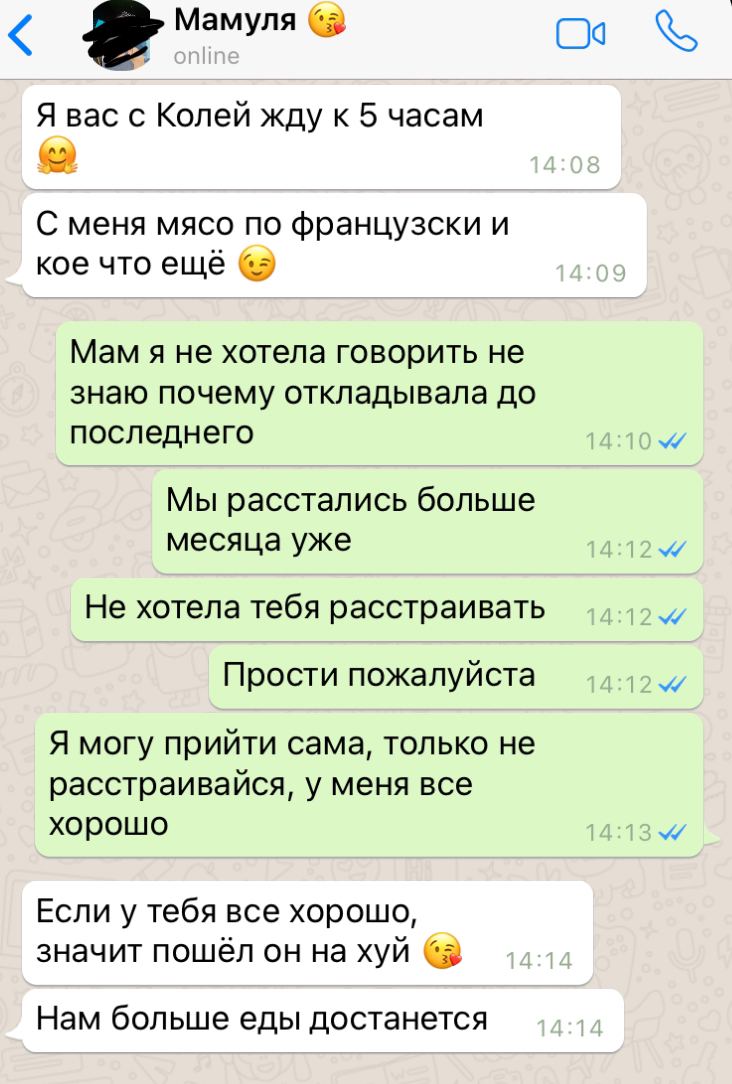 732x1084, 96 Kb / переписка, мясо, Коля