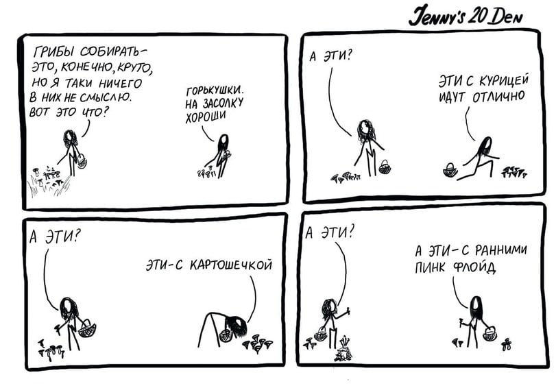 811x566, 65 Kb / грибы, Пинк Флойд