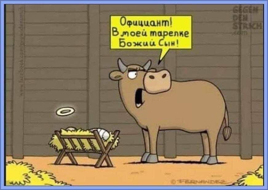 871x618, 43 Kb / бык, хлев, сено, сын