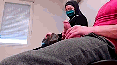 240x134, 572 Kb / гиф, маска, дрочит