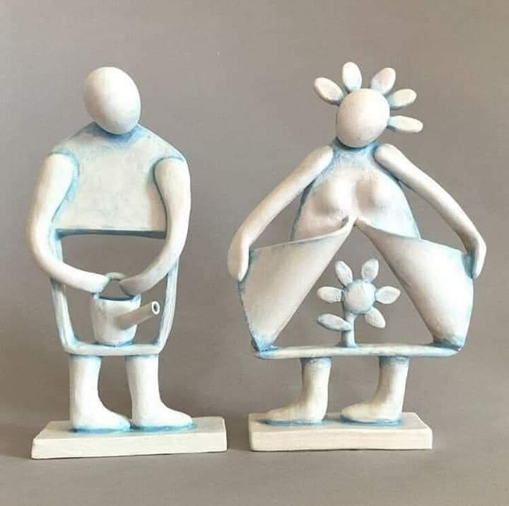 720x715, 27 Kb / статуэтка, лейка, цветок