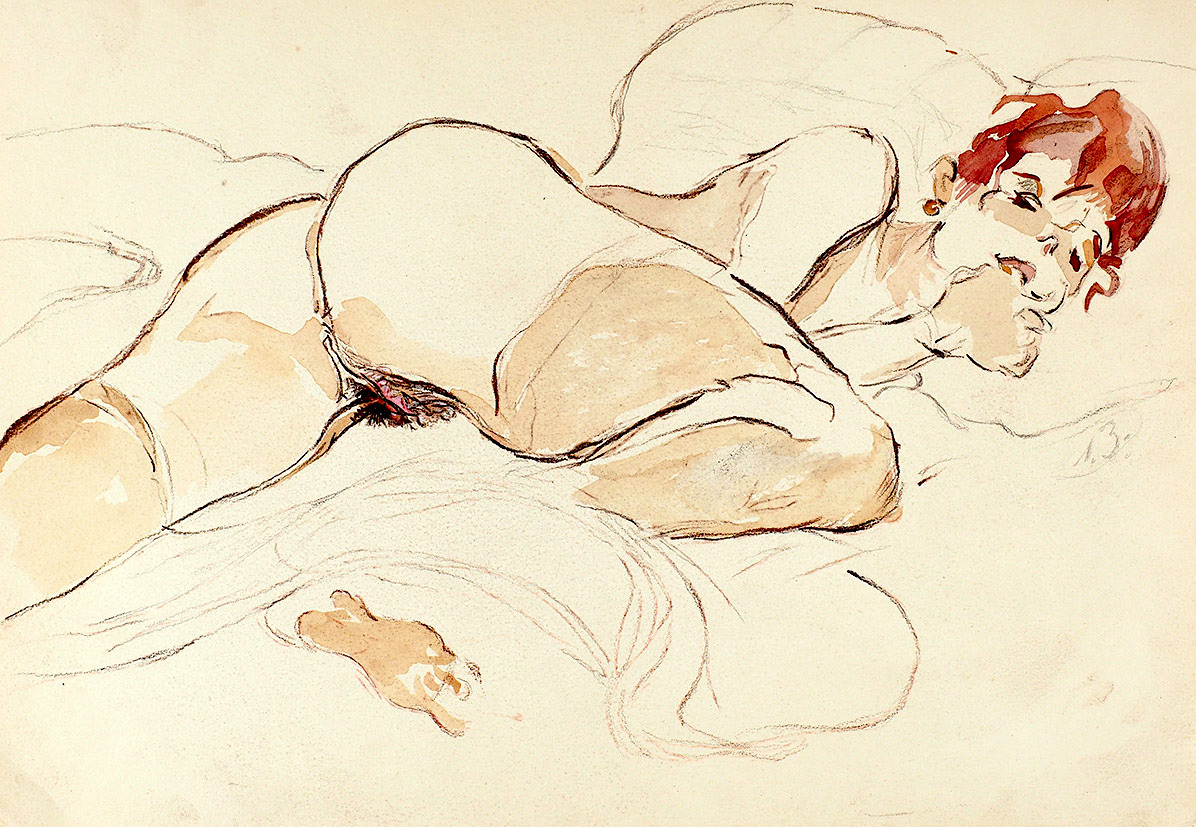 1196x827, 365 Kb / девка, палец, мохнатая, рыжая, рисунок