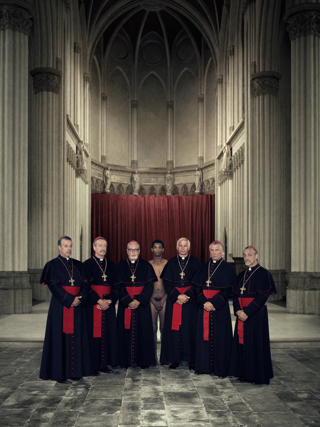 1100x1467, 482 Kb / епископы, голый, негр