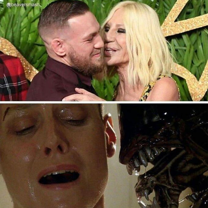 681x679, 91 Kb / Страшилище, чужой, донателла версаче