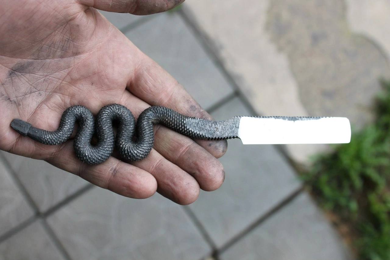 1280x853, 95 Kb / заточка, змея, напильник, бритва