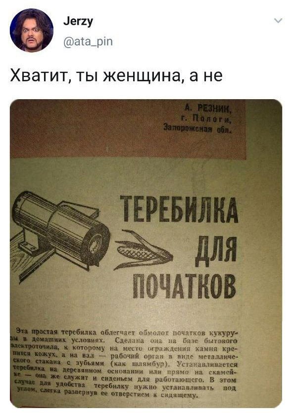 590x843, 95 Kb / теребилка, початки, женщина