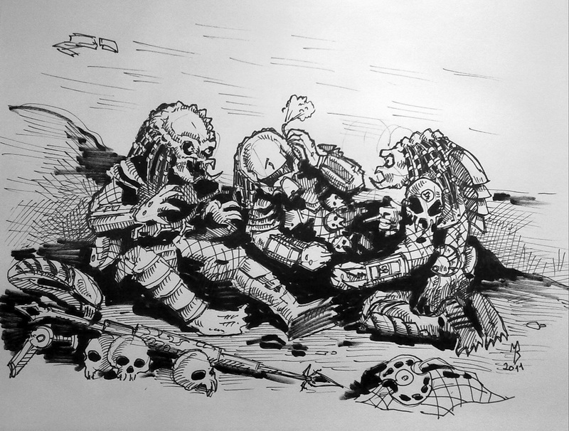 800x606, 228 Kb / Охотники на привале, картина, хищники