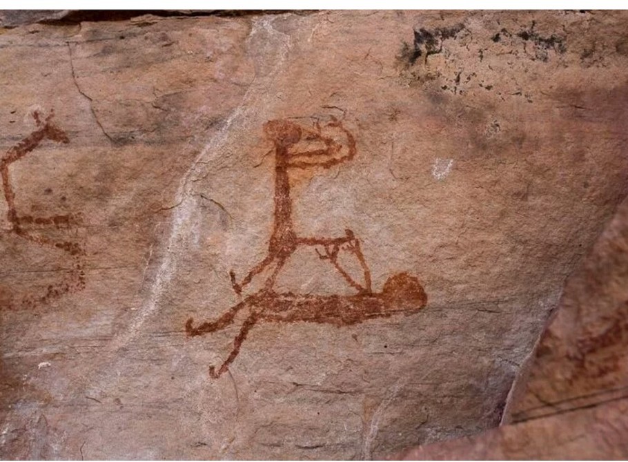 910x669, 168 Kb / петроглиф, наскальная живопись, рисунок