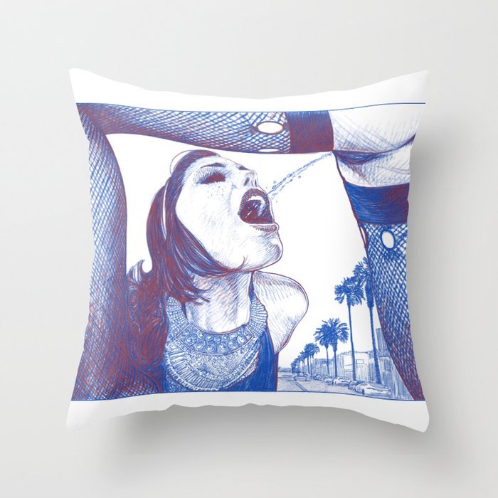 700x700, 68 Kb / девка, подушка, ссыт, рисунок