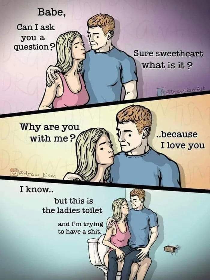 700x933, 99 Kb / парень, девушка, туалет