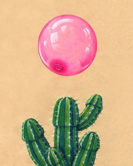 564x704, 46 Kb / кактус, шарик, рисунок