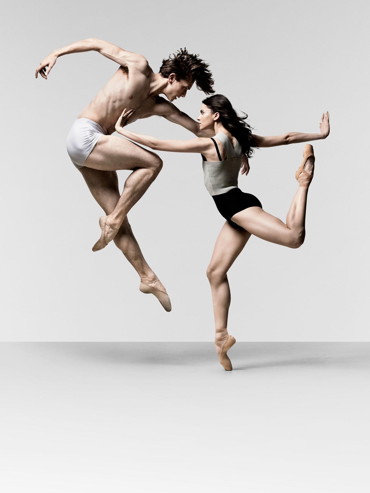 1200x1600, 95 Kb / балет, пуанты, двое, прыжок, танцор