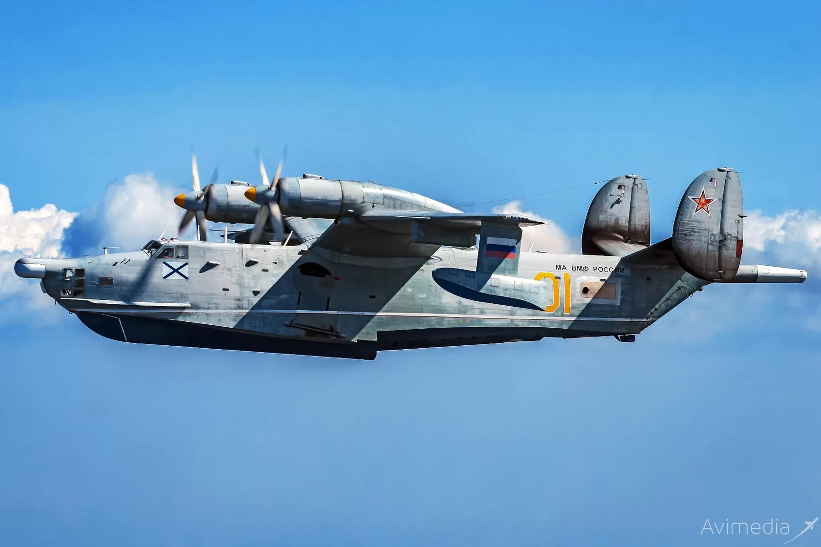 1680x1120, 280 Kb / самолёт-амфибия, Бе-12П, армия, гидросамолет, гидроплан