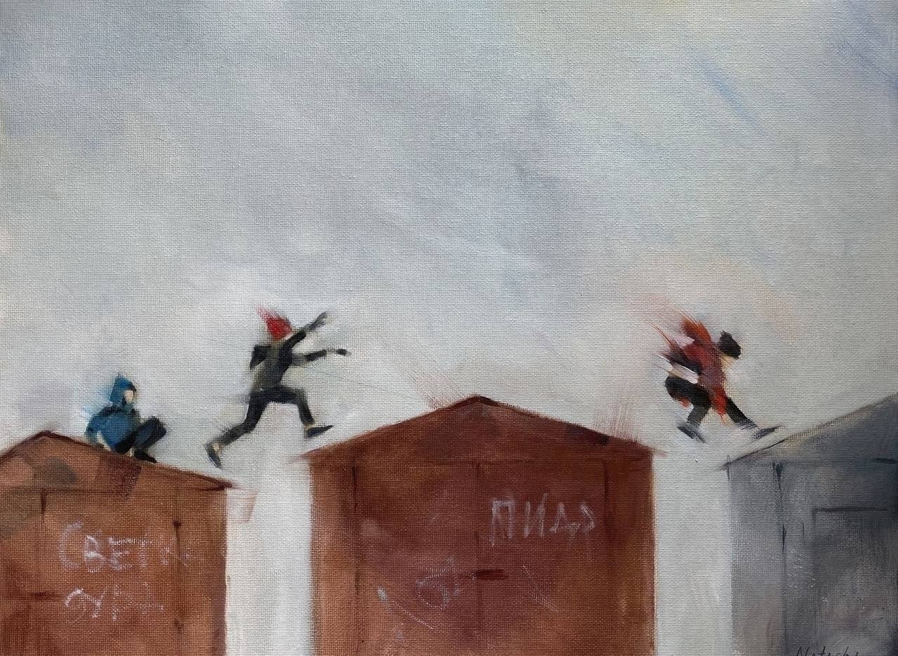 1279x934, 355 Kb / гаражи, дети