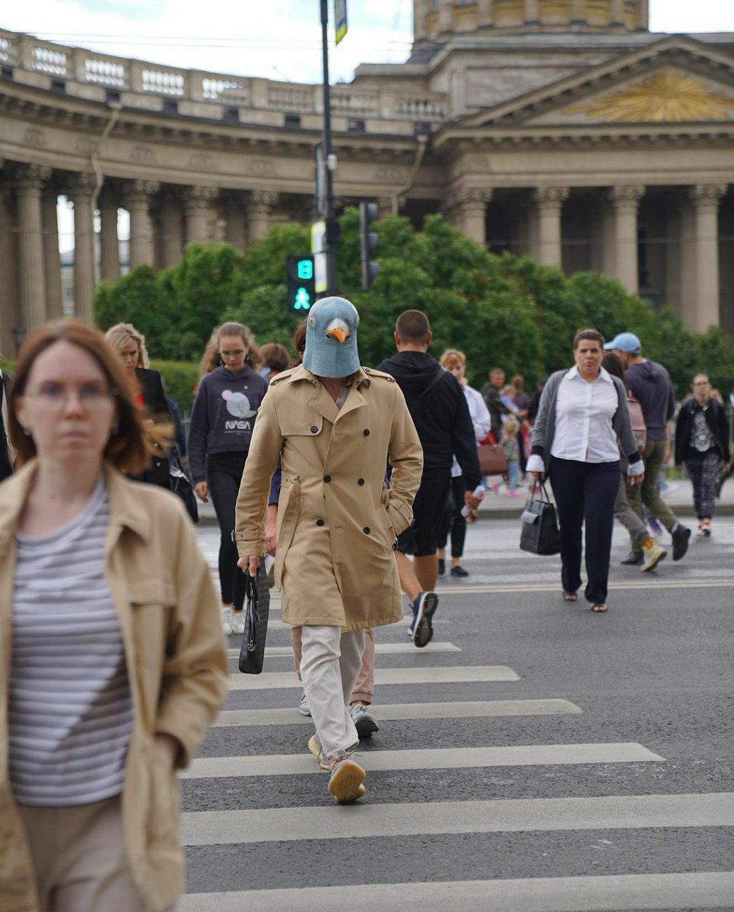 1030x1280, 199 Kb / переход, голубь, маска