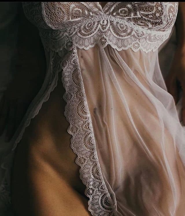 640x746, 56 Kb / девка, голая, пеньюар, кружево