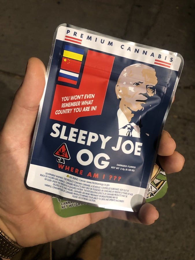 675x900, 73 Kb / марихуана, Джо Байден, этикетка