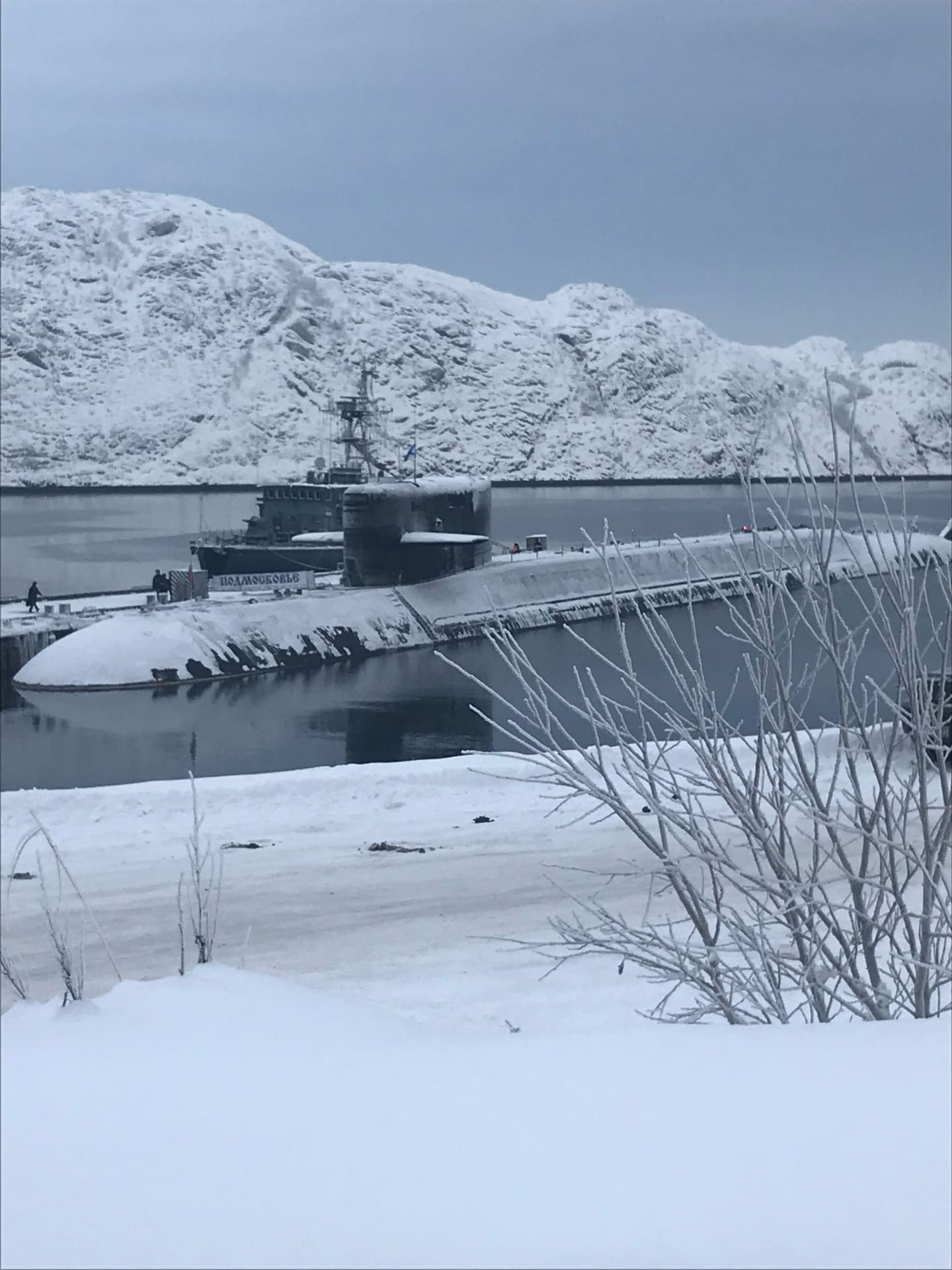 1440x1920, 442 Kb / подлодка, подводная лодка, Подмосковье, Мурманск, причал, снег