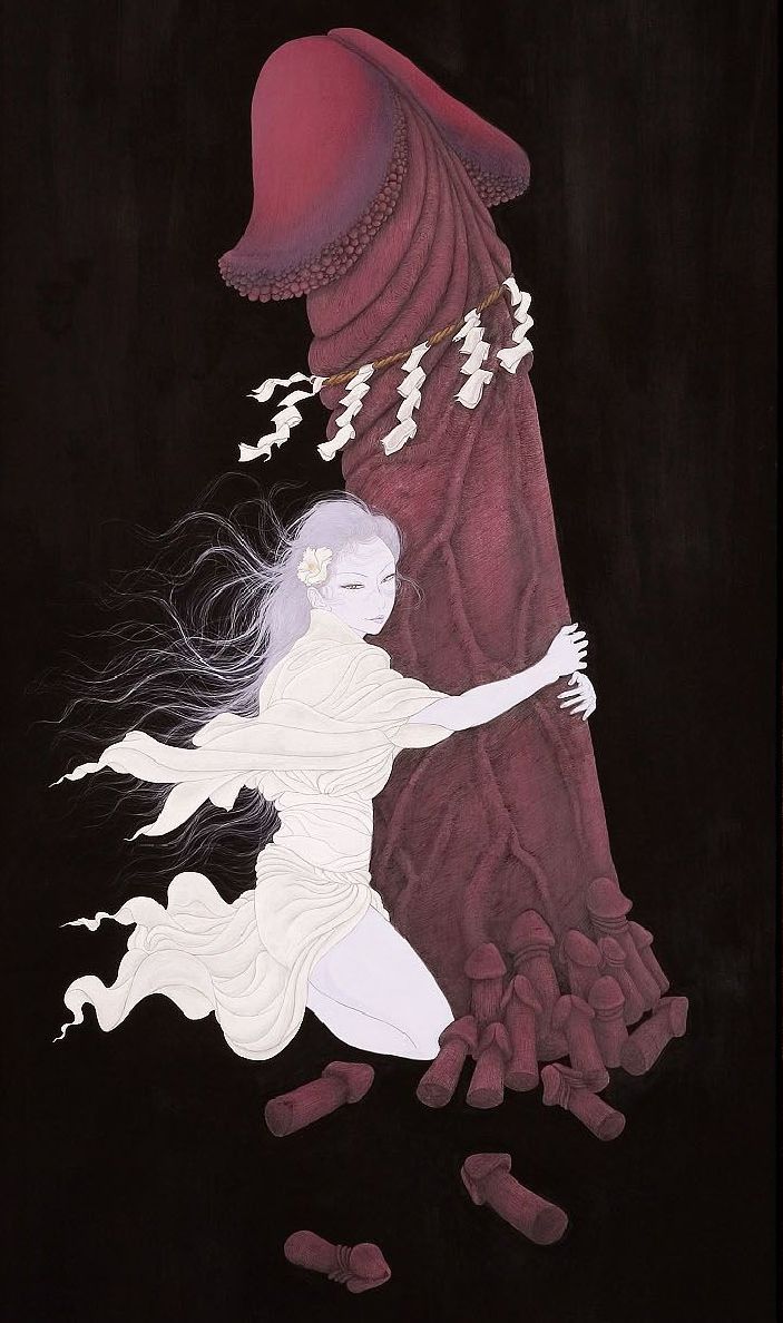 703x1188, 107 Kb / девка, хуи, рисунок