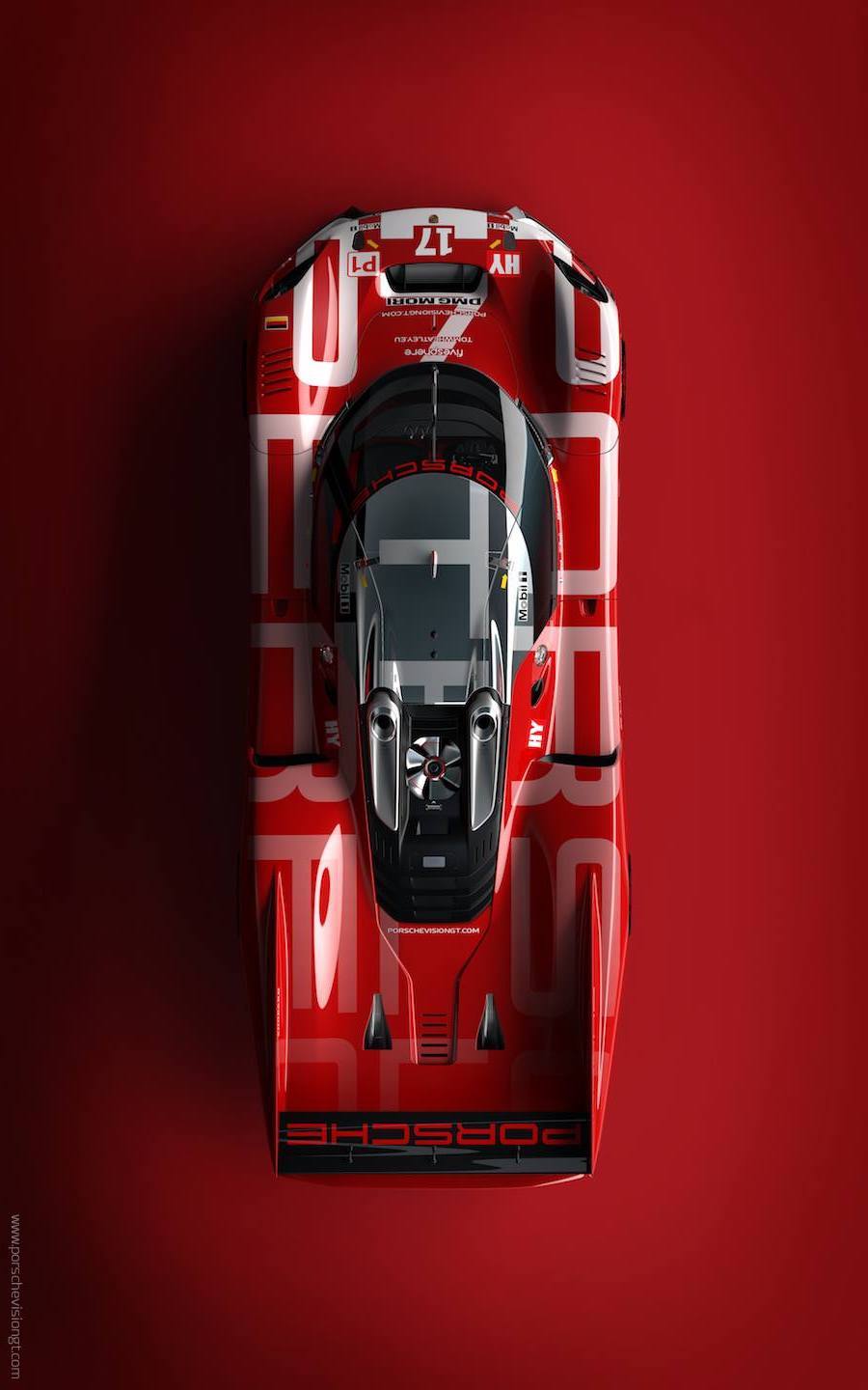 900x1440, 74 Kb / автомобиль, классика, ретро, красный, порше