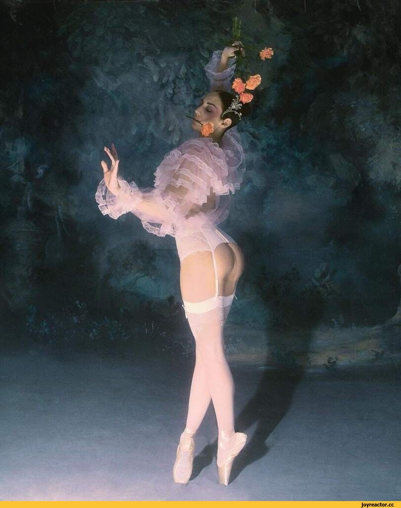 811x1028, 123 Kb / балерина, чулки, кружева, белье, пуанты, цветы