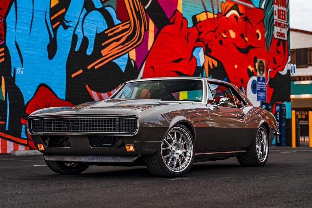 1080x720, 138 Kb / автомобиль, классика, ретро, Chevrolet Camaro, граффити, 1967, LS7, Vengeance