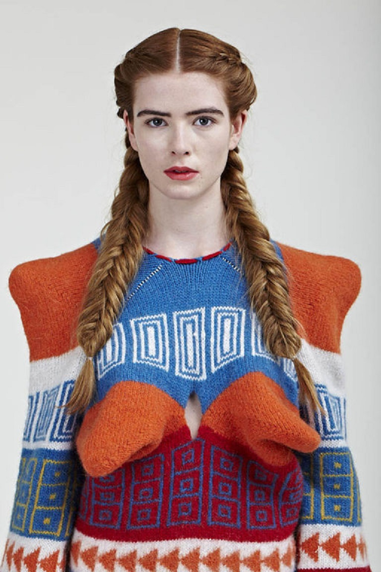 768x1152, 312 Kb / косичка, платье, рисунок, katie witham