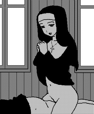 330x400, 27 Kb / монашка, ч/б, гиф, gif