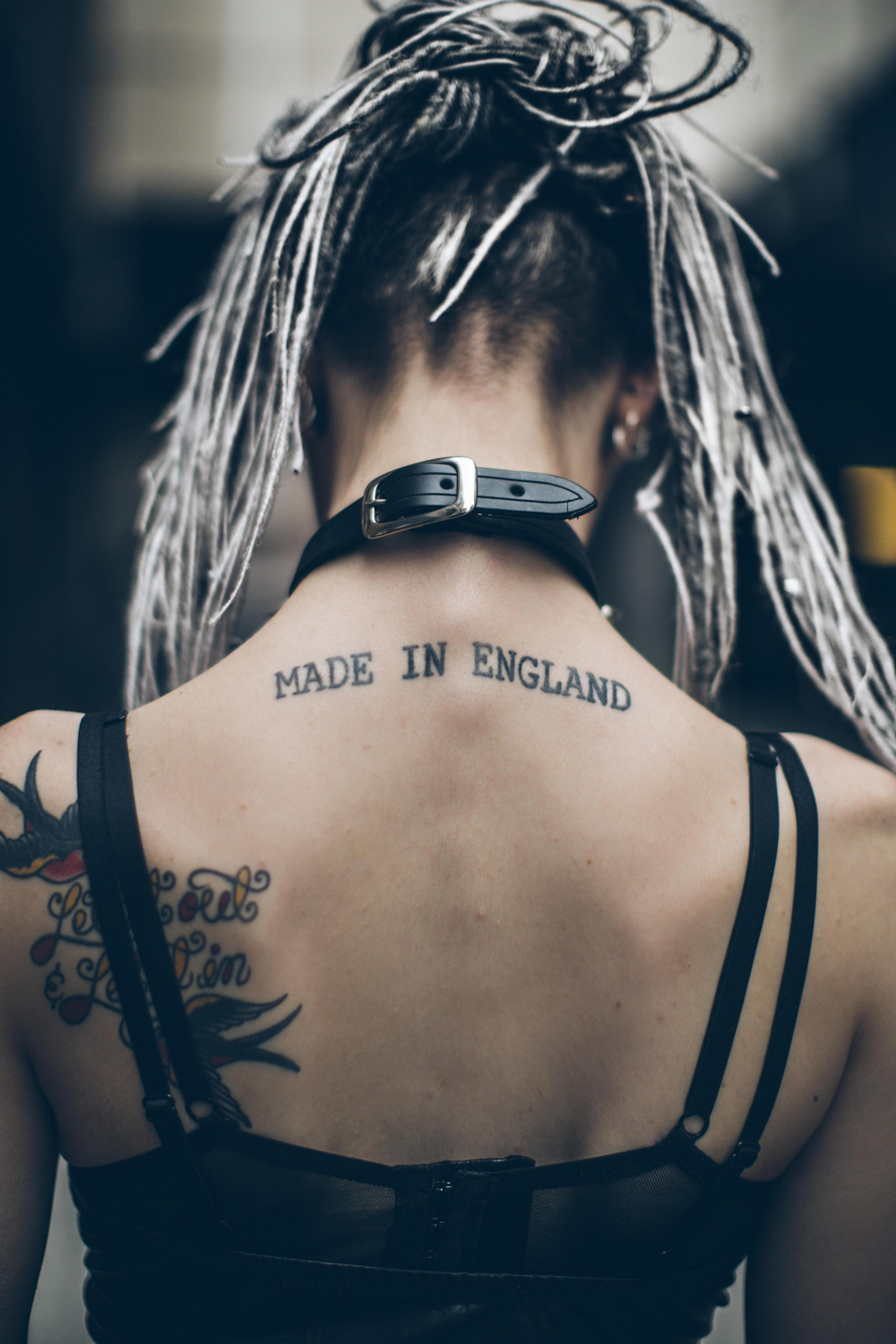 1000x1500, 551 Kb / тату, ошейник, дреды