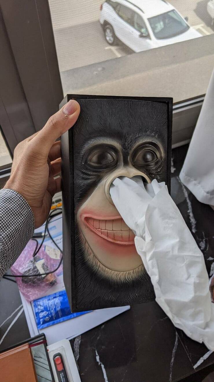 740x1317, 106 Kb / салфетки, коробка, обезьяна