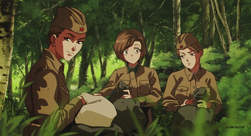 811x439, 149 Kb / ahriman, Дмитрий Грозов, а зори здесь тихие