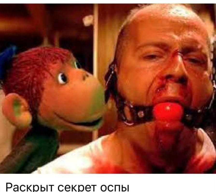 895x795, 64 Kb / Брюс, обезьяна, оспа, эпидемия, шарик