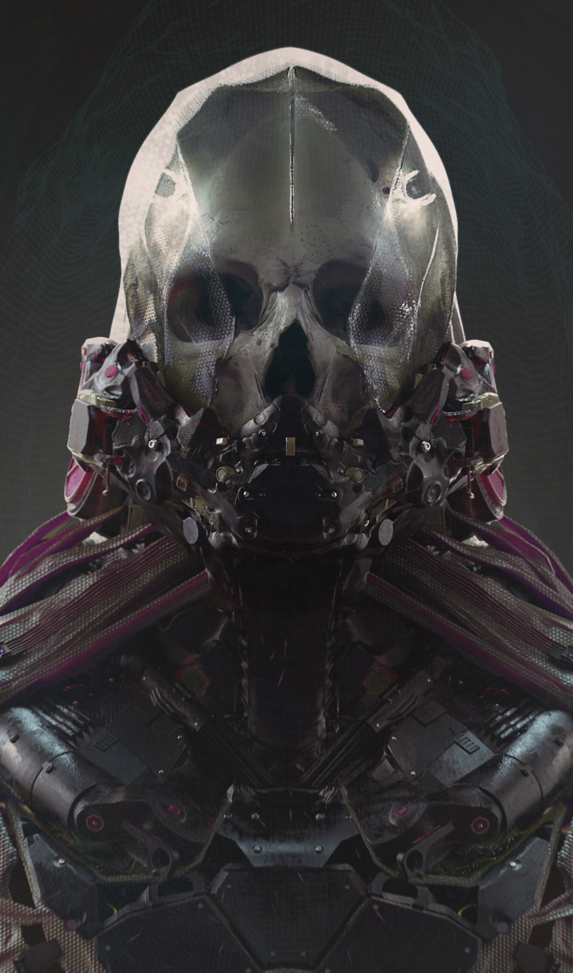 1131x1920, 507 Kb / череп, шлем