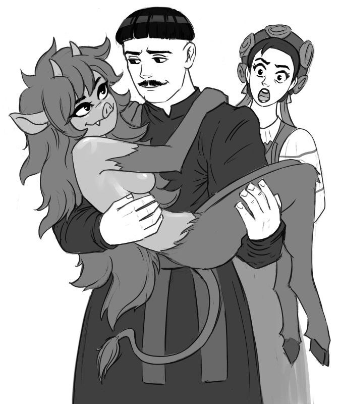 672x800, 73 Kb / приоритеты, бес, кузнец, стерва, вечера на хуторе