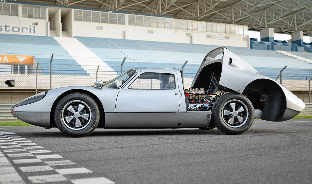 1280x754, 372 Kb / автомобиль, двигатель, Porsche-904GTS