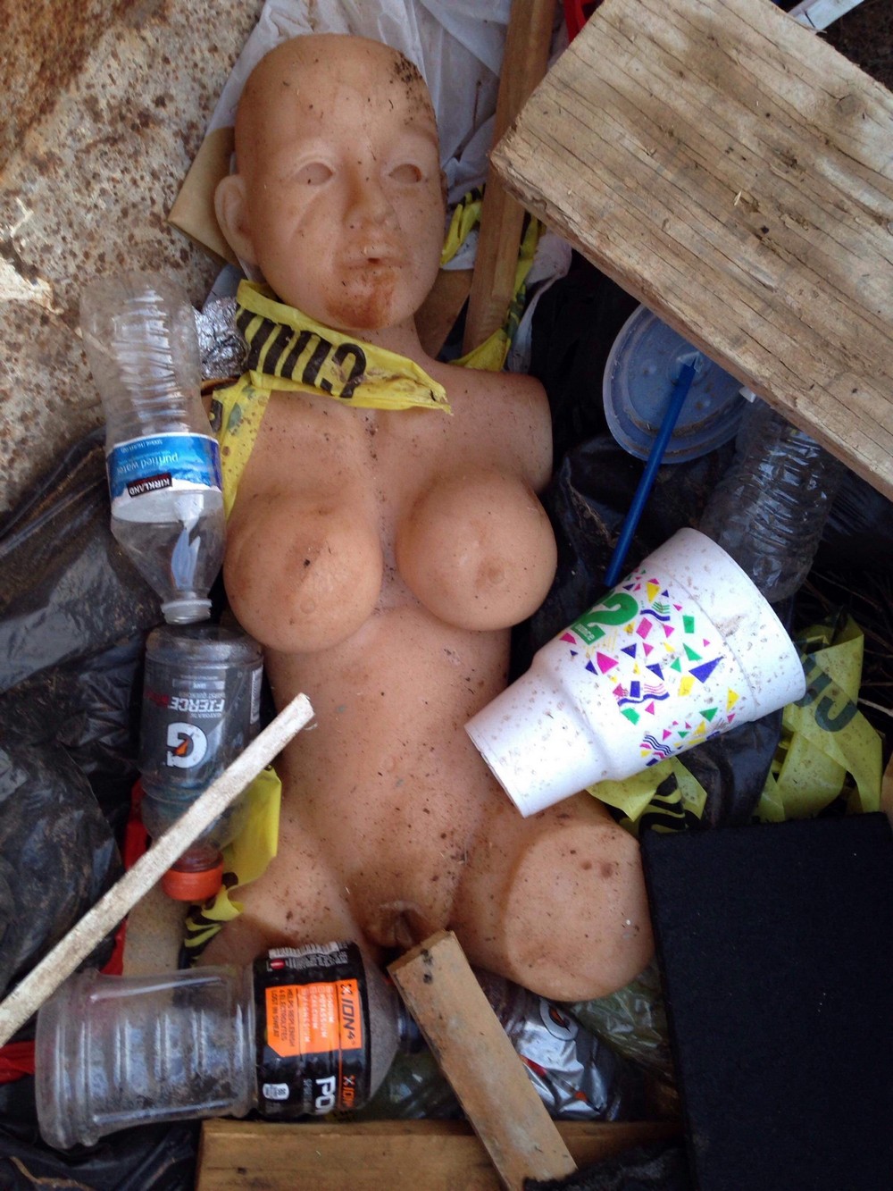 1000x1333, 310 Kb / кукла, мусор