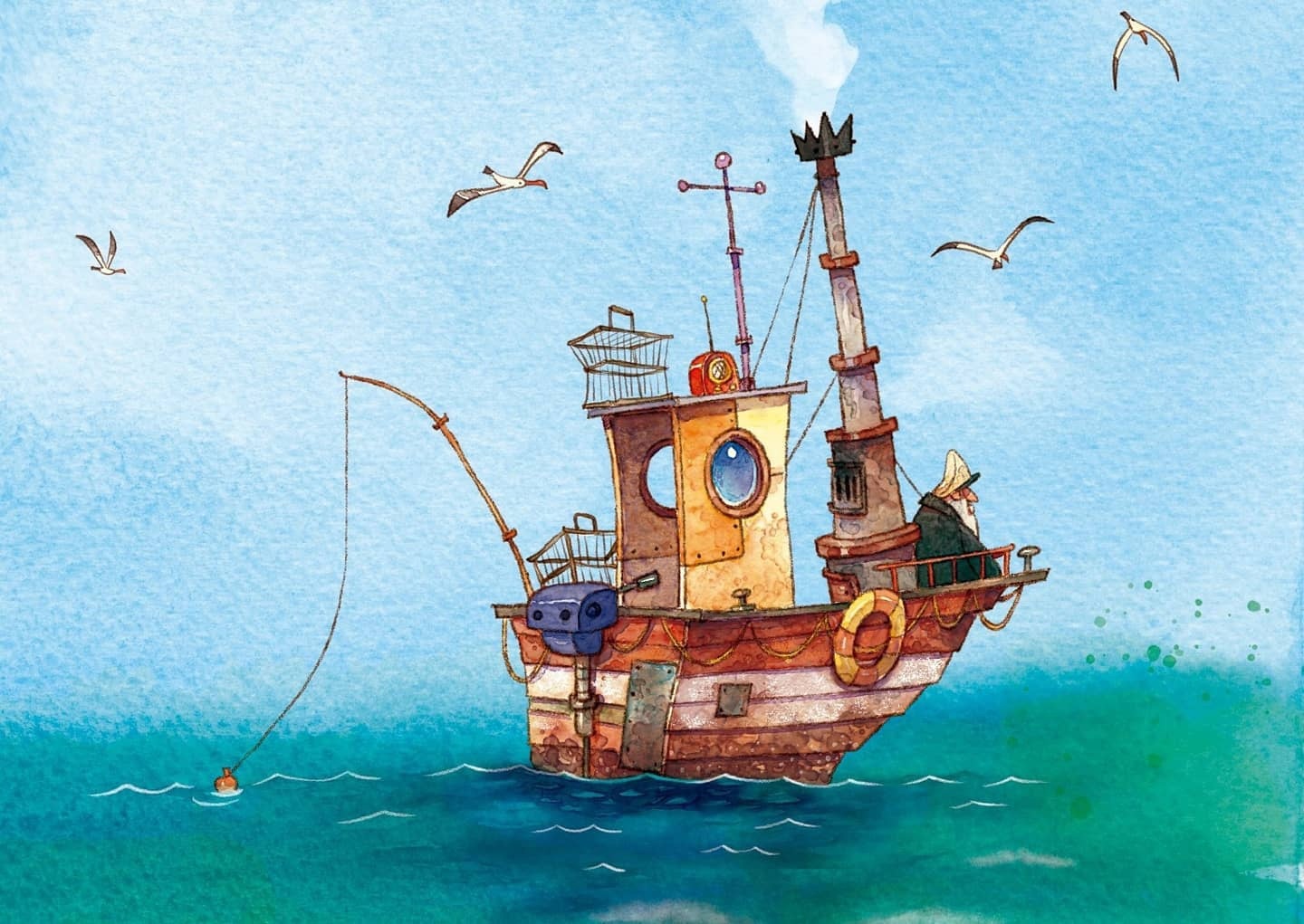 1440x1021, 339 Kb / капитан, кораблик, adilsonfarias