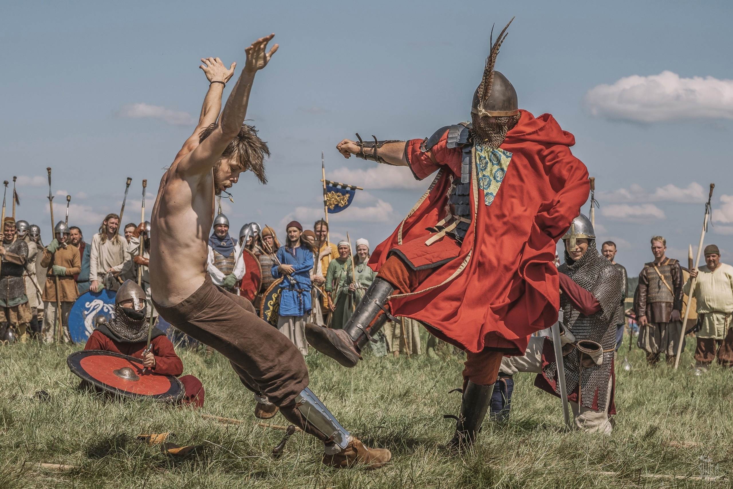 2560x1707, 623 Kb / поединок, ролевики