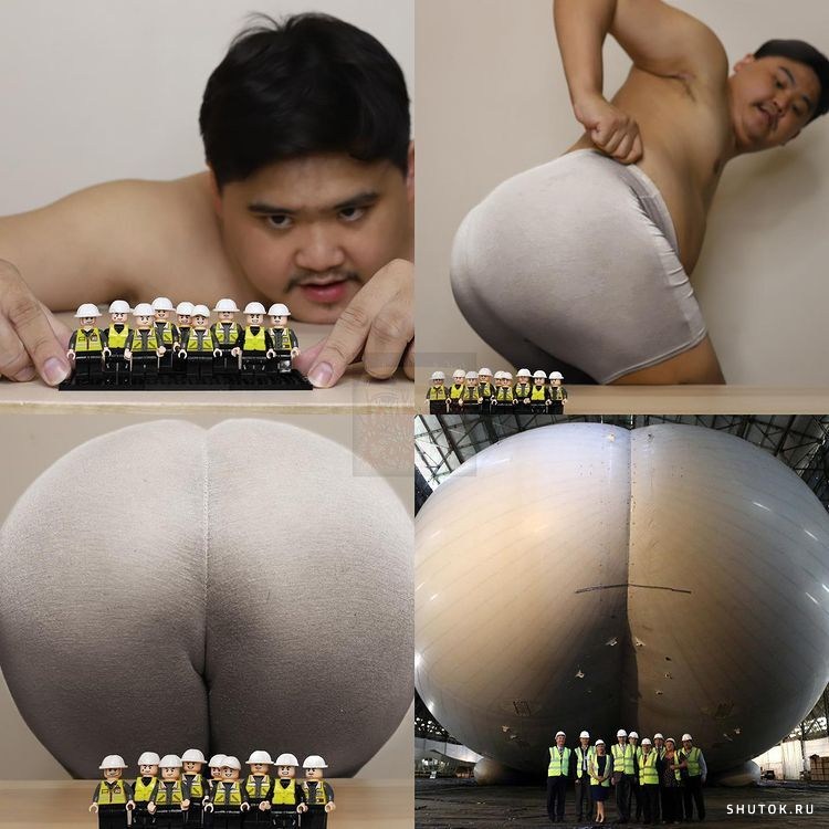 750x750, 106 Kb / Дирижабль, попа, жопа, лего