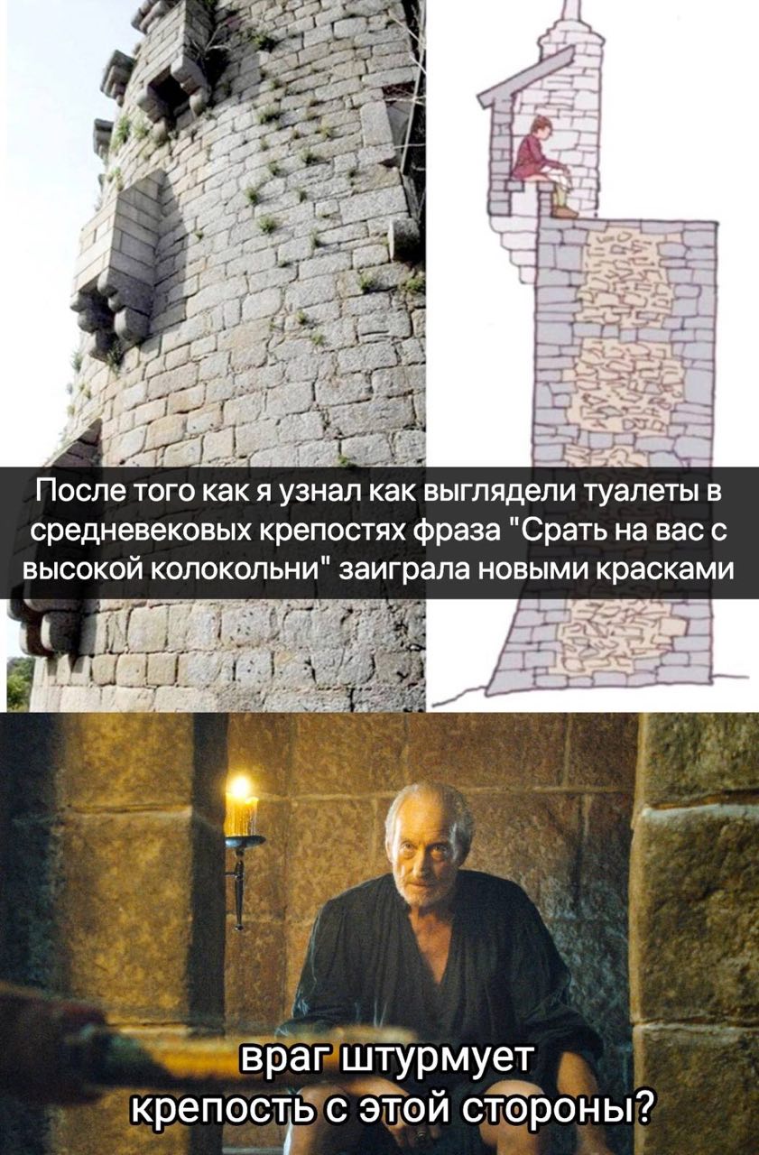 841x1280, 190 Kb / Туалет, башня, средневековье, схема