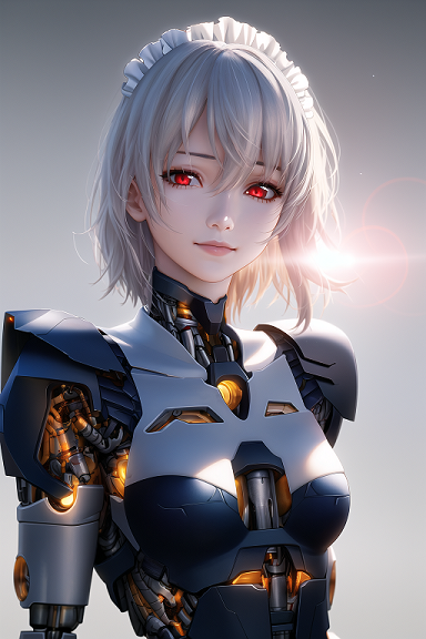 384x576, 423 Kb / нейросеть, нейросетка, девушка, maiden, робот