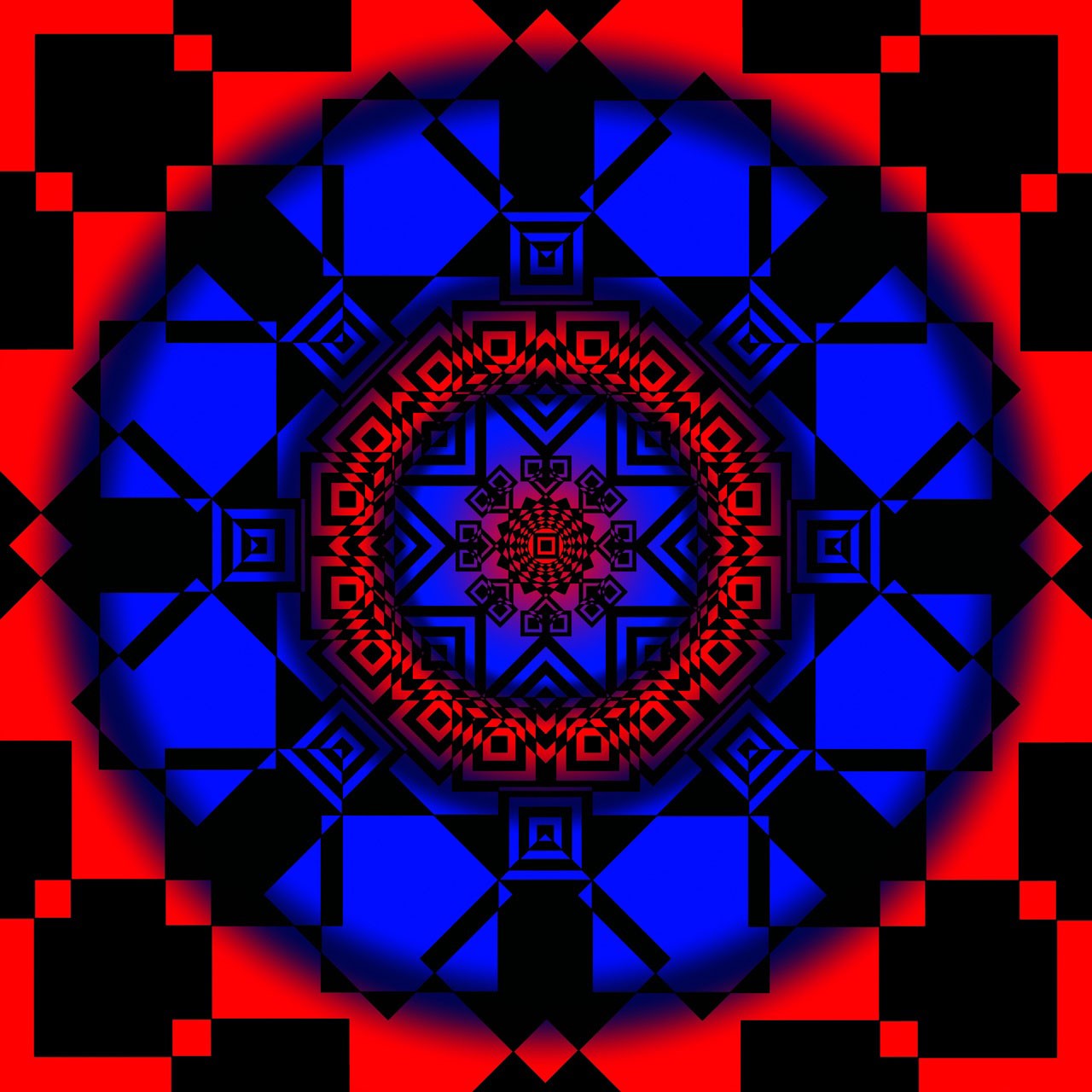 1280x1280, 217 Kb / 3D эффект, орнамент, узор, светотень