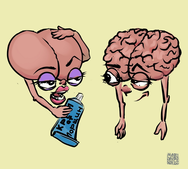 800x717, 145 Kb / мозг, крем, shaggy_nik