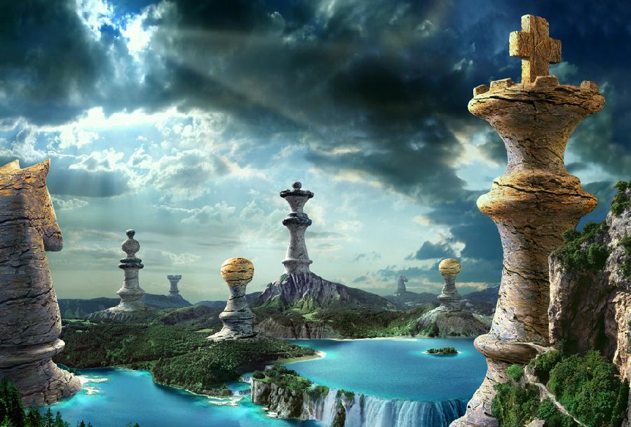 900x609, 97 Kb / пейзаж, шахматы