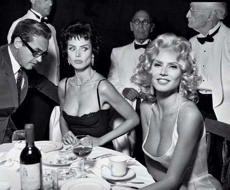 800x660, 72 Kb / ч/б, взгляд, брюнетка, софи лорен, джейн мэнсфилд