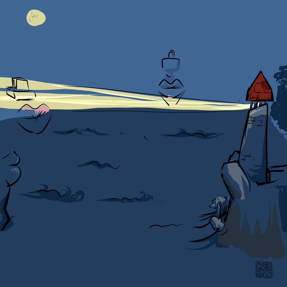 1000x1000, 69 Kb / маяк, губы