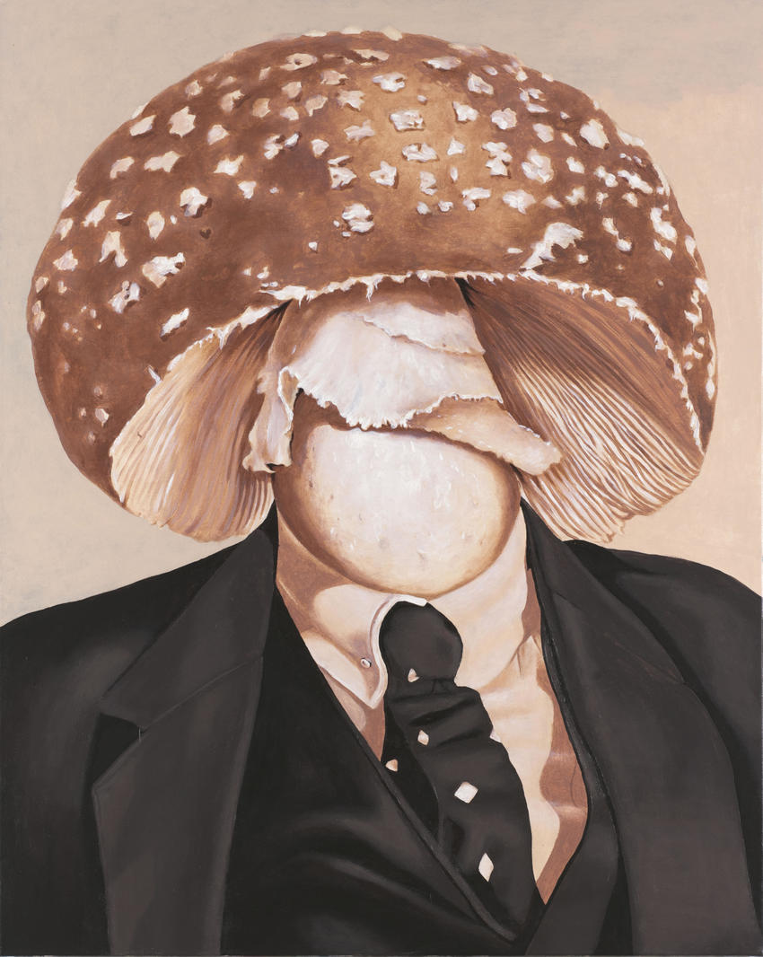 850x1066, 119 Kb / мухомор, гриб, костюм, галстук, рисунок