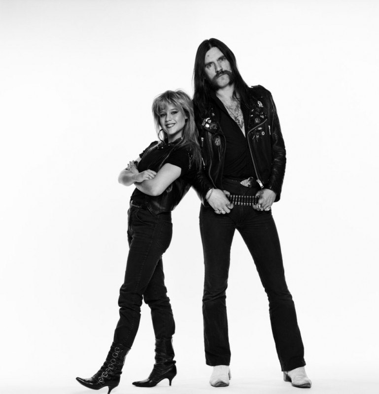 769x800, 47 Kb / саманта фокс, лемми, ч/б, samantha fox